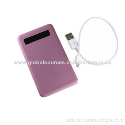 7.5mm thickness easily slips into any pocket power banks